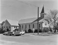 Photograph: [First Presbyterian Church, (Oblique view)]