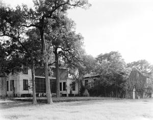[Robertson Plantation, (North elevation (Back of house), oblique view facing Southwest)]