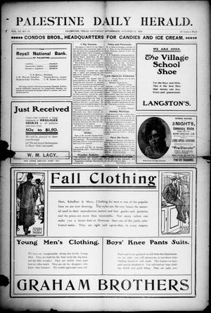 Palestine Daily Herald (Palestine, Tex), Vol. 3, No. 93, Ed. 1, Saturday, October 22, 1904