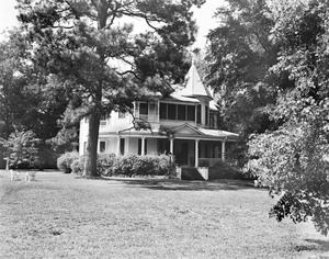 [Old Hodges House, (Front facade oblique)]