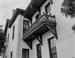 [Wolfson House, (Detail of rear on South Side)]