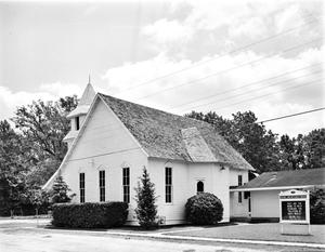 Primary view of object titled '[Bethel Presbyterian Church, (Northwest oblique)]'.