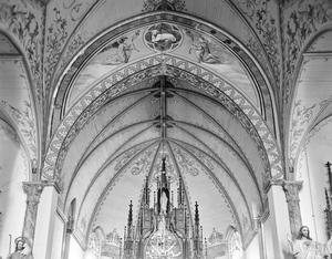 [Saint Mary's Catholic Church, (Overall apse ceiling detail)]
