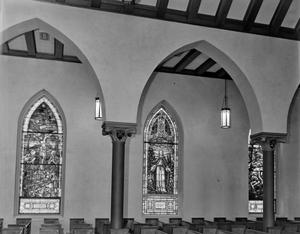 [First Protestant Evangelical Church, (Interior detail)]
