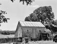 Photograph: [Rausch House/Farm, (Northeast oblique (Smokehouse))]
