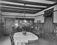 Photograph: [Dan C. Cogdell Residence, (Interior dining)]