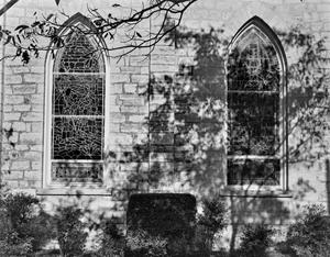 [First Protestant Church, (Exterior window detail)]