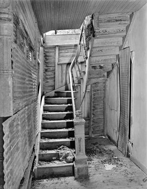 [Henry D. Gruene House, (Interior stair)]