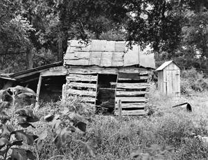 [Homestead, (Small log structure)]