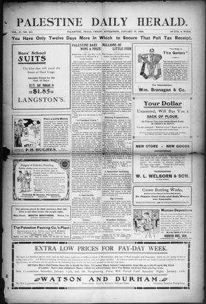 Palestine Daily Herald (Palestine, Tex), Vol. 4, No. 163, Ed. 1, Friday, January 19, 1906