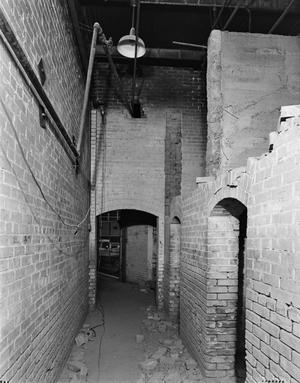 [Foundry Building (Continental Gin Complex), (Room 105 - South wall and arches over doorways to rooms 104 and 103 on East wall)]