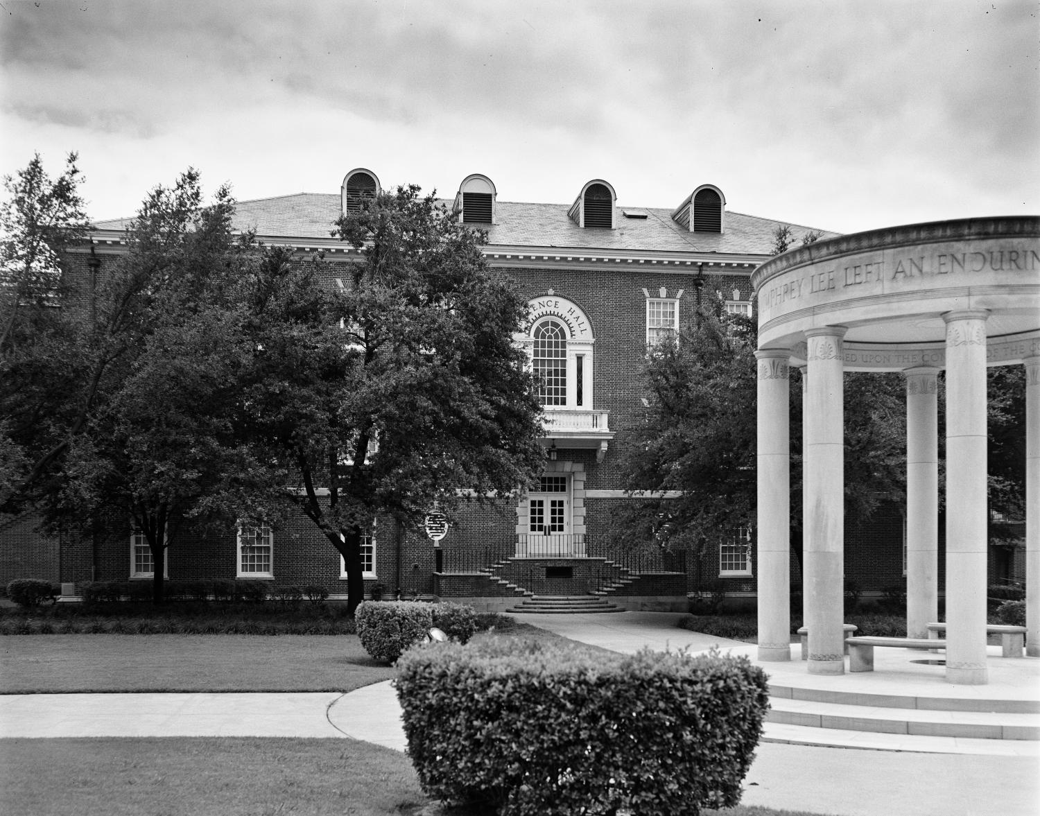 [Fred Florence Hall, (North elevation)]
                                                
                                                    [Sequence #]: 1 of 1
                                                