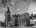 Photograph: [Grace Methodist Church, (Facing Northwest view of Southeast side obl…