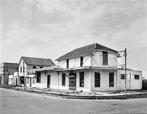 [Railroad Station / Commercial Complex, (Northeast facade)]