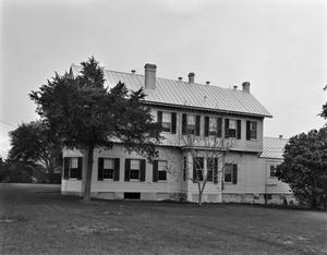 Primary view of object titled '[Frobese-Phillips House, (West elevation)]'.