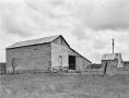 Photograph: [Borcher-Crouch House, (Northwest oblique of barn)]