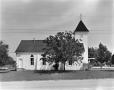 Thumbnail image of item number 1 in: '[Saint John Lutheran Church, (West elevation)]'.