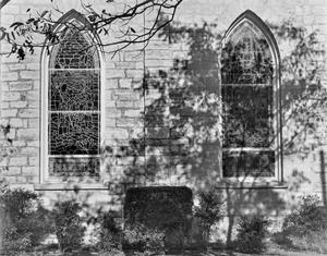 [First Protestant Evangelical and Reformed Church, (Exterior window detail)]