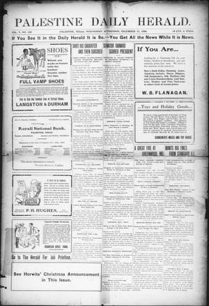 Palestine Daily Herald (Palestine, Tex), Vol. 5, No. 128, Ed. 1, Wednesday, December 12, 1906