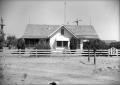 Photograph: [Mayfield Dugout, (Ranch house, looking West)]