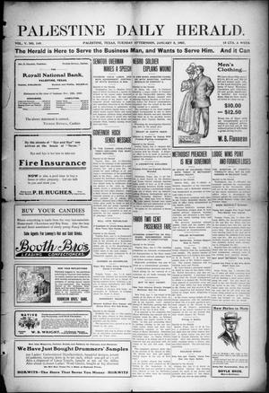 Palestine Daily Herald (Palestine, Tex), Vol. 5, No. 149, Ed. 1, Tuesday, January 8, 1907