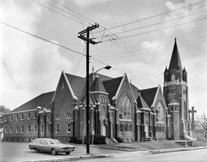 [Grace Methodist Church, (Facing Southeast view of Northwest corner oblique)]