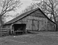 Photograph: [Locust Grove, (Northeast oblique of barn)]