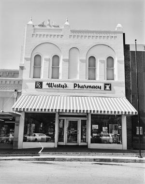 [Westy's Pharmacy, (Front elevation (vertical))]