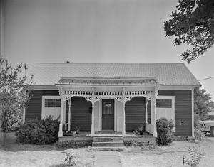 Primary view of object titled '[Dr. W.S. Walker Residence, (North facade)]'.