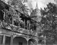 Photograph: [Henry D. Gruene House, (Tower and gallery detail)]