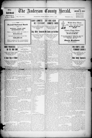 Palestine Daily Herald (Palestine, Tex), Vol. 8, No. 9, Ed. 1, Friday, June 19, 1908