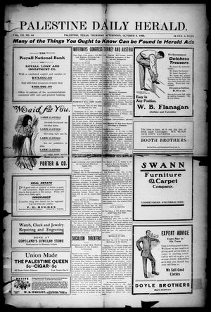 Palestine Daily Herald (Palestine, Tex), Vol. 7, No. 64, Ed. 1, Thursday, October 8, 1908