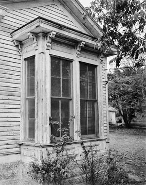 [Lockhart-Conn House, (Detail- Front (South) Bay)]