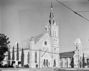 [Saint Mary's Catholic Church, (Southwest oblique, camera facing Northeast)]
