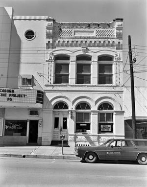 [First National Bank Building, (South elevation store front)]