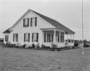 Primary view of object titled '[Eugene Pillot House, (Northwest oblique)]'.