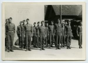 [Photograph of Soldiers in Formation]