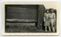 Thumbnail image of item number 1 in: '[Photograph of a Couple at The Mammoth Cave National Park Sign]'.