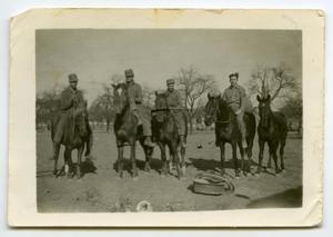 [Photograph of Soldiers on Horseback]