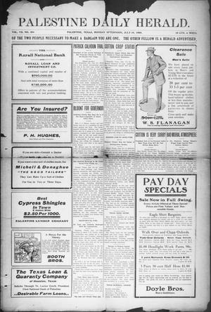 Palestine Daily Herald (Palestine, Tex), Vol. 7, No. 304, Ed. 1, Monday, July 19, 1909