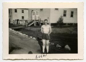 [Photograph of a Soldier in Shorts]