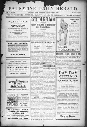 Palestine Daily Herald (Palestine, Tex), Vol. 7, No. 305, Ed. 1, Tuesday, July 20, 1909