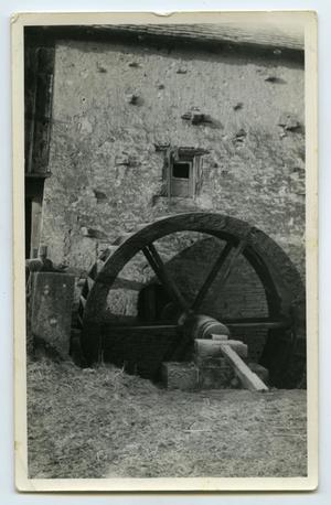 [Photograph of Mill Wheel]