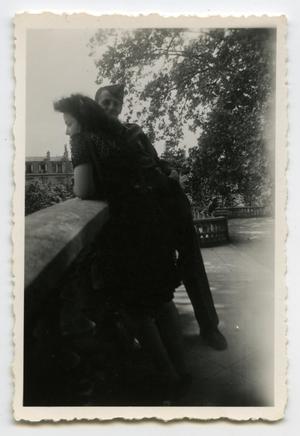 [Photograph of Soldier and Woman]