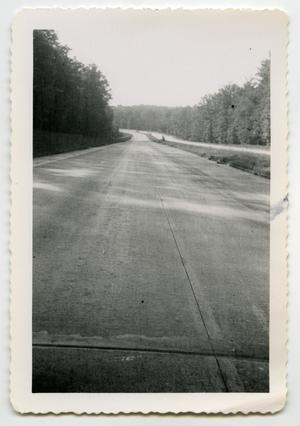 [Photograph Looking Down a Highway]