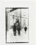 Photograph: [Two Officers Standing on a Street Covered in Snow]