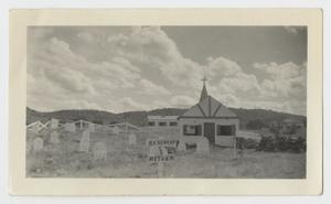 Primary view of object titled '[Photograph of Cemetery]'.