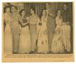 Thumbnail image of item number 1 in: '[Newspaper Clipping: Sisters All]'.