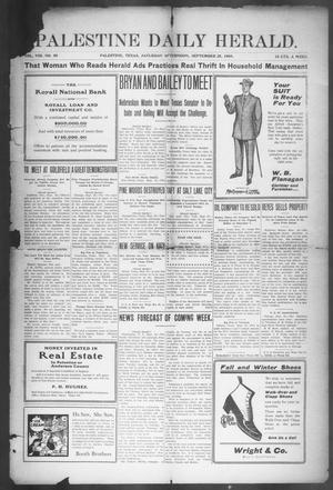 Palestine Daily Herald (Palestine, Tex), Vol. 8, No. 50, Ed. 1, Saturday, September 25, 1909