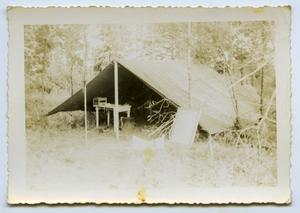 [Photograph of a Military Tent]